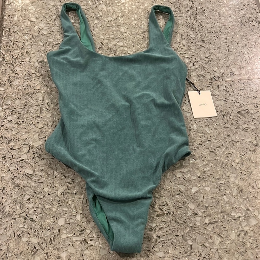 Onia One Piece Bathing Suit Large $145